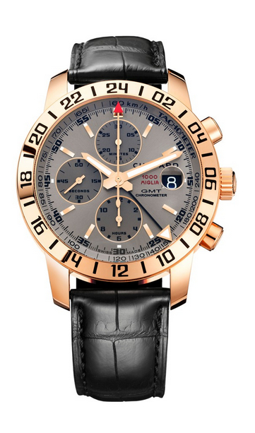 Replica Chopard Mille Miglia GMT Chrono Rose Gold 161267-5003 replica Watch